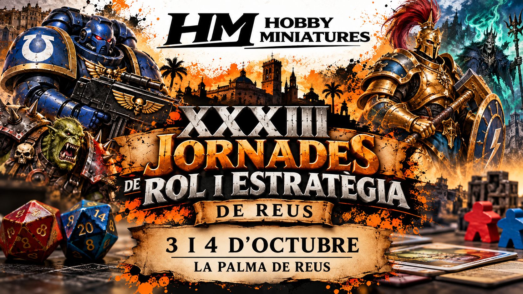 Hobby Miniatures estará en las XXXIII Jornades de Rol i Estratègia de Reus